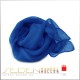 Seidentuch Chiffon 4.5, 55 x 55cm, Blau